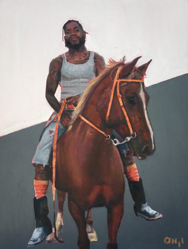 Aaron Hazel Compton Cowboy Aaron Hazel's art