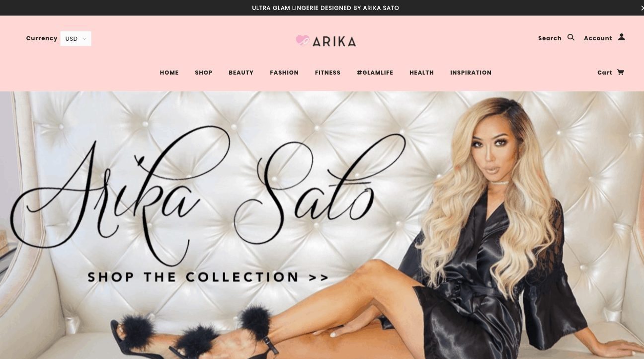 ARIKA SATO ARIKA SATO clothing line business