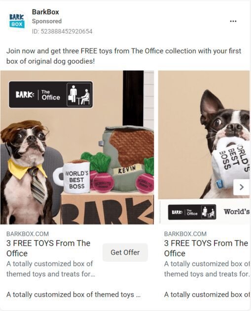barkbox BarkBox Ad