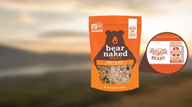 BEAR NAKED recycle 2 Kelloggs Bear Naked Recyclable Packaging