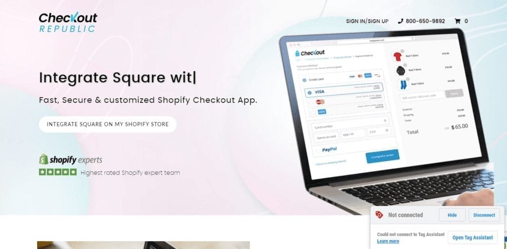 Checkout Republic Integrate Square Payment Gateway with Shopify 1024x504 1 Integrate Square With Shopify Using Webinopoly’s Checkout Republic