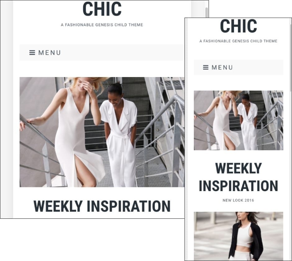 Chic Chic Genesis Child Theme
