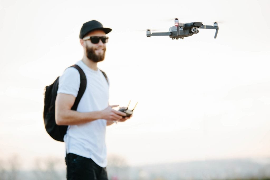 Los drones son un artículo de precio alto Los drones son un artículo de dropship de alto costo