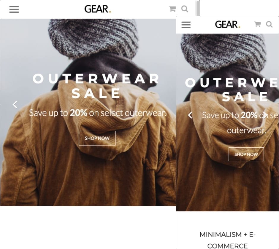 Gear Gear Theme