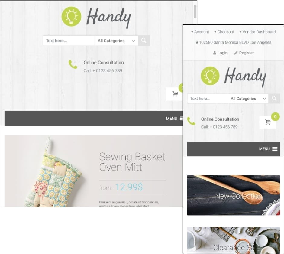 Handy Handy Theme