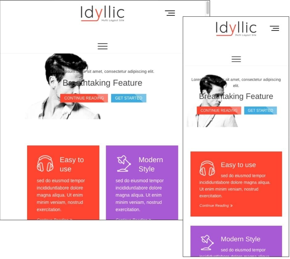 Idyllic Theme Idyllic Theme