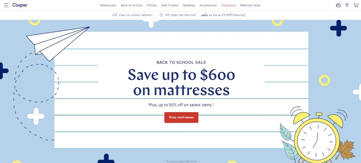 image 10 Casper Mattress Homepage