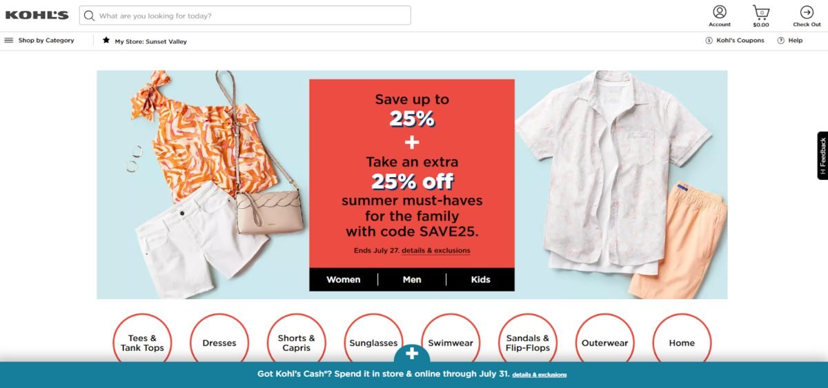 image 12 Kohl's Homepage