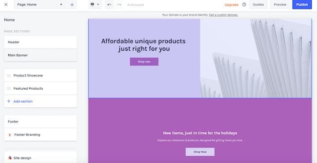 image 7 Step Two: Customize Your Store
