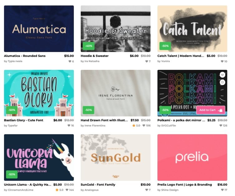 image 14 Font Bundles