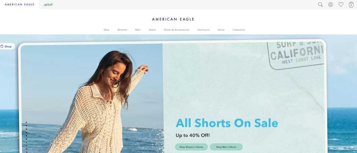 image 18 American Eagle Outfitters Homepage