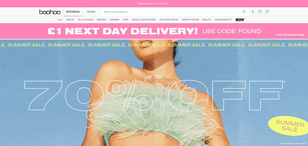 image 19 Boohoo Homepage