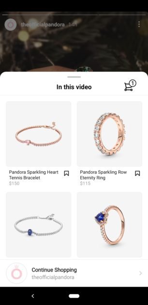 image 19 show products in instagram stories