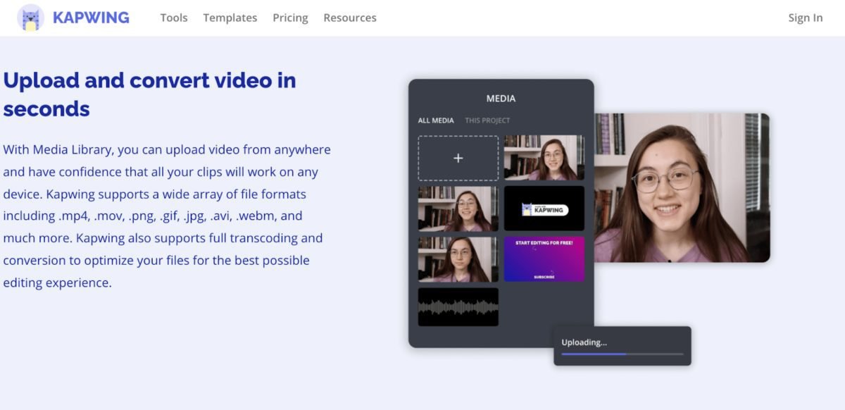 image 2 Kapwing video converter