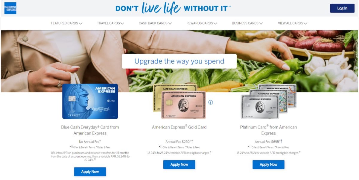 image 23 American Express Homepage