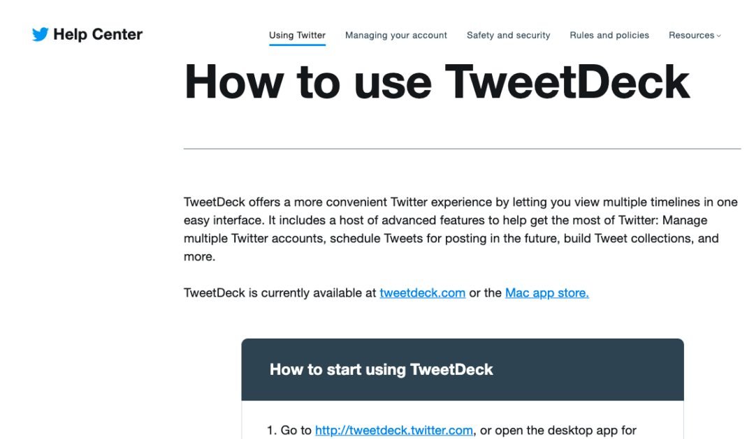 Image 25 Comment utiliser TweetDeck