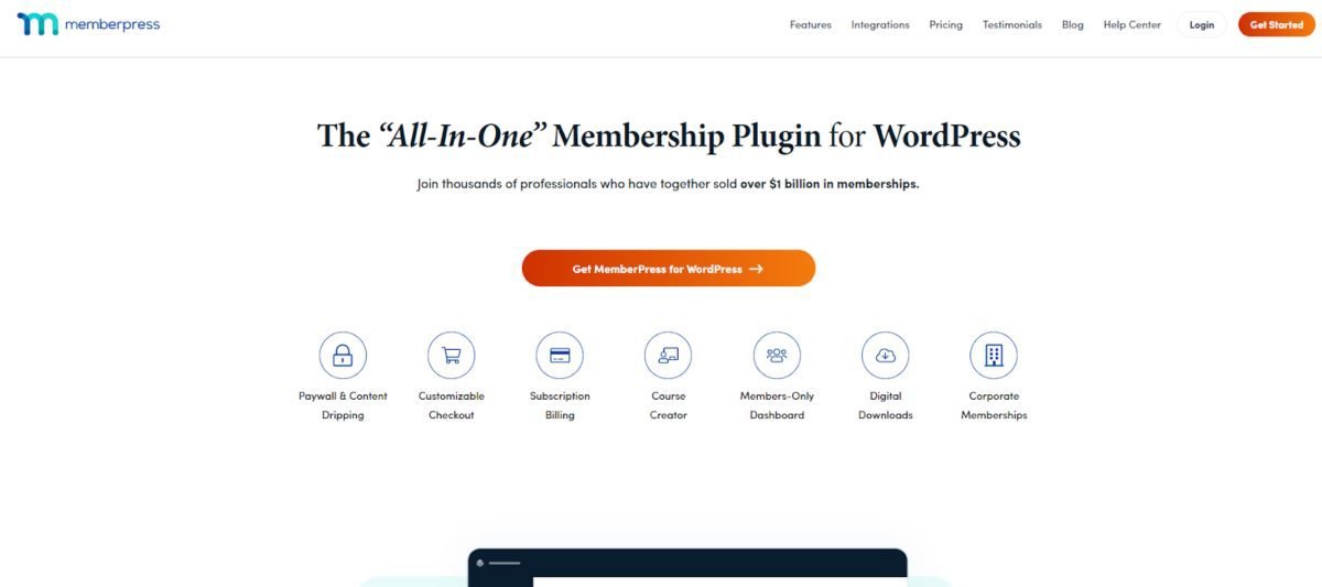 image 3 Memberpress homepage