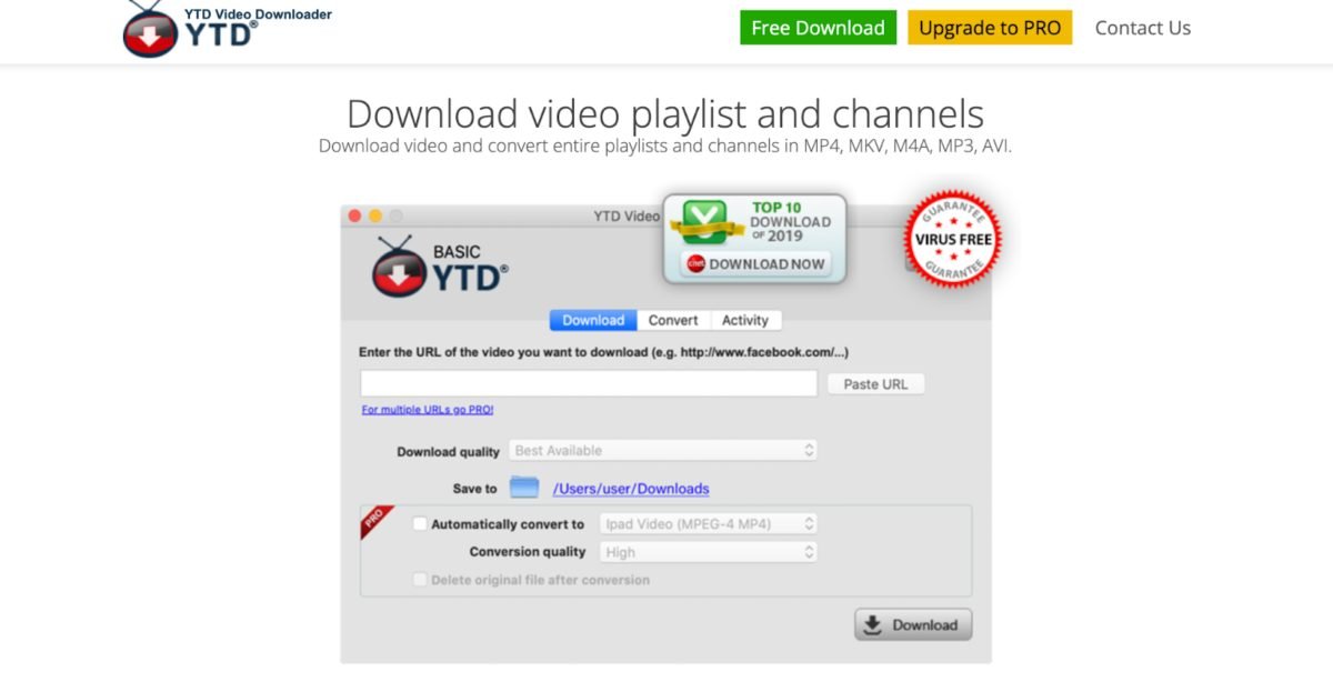 image 3 YTD Video Downloader video converter