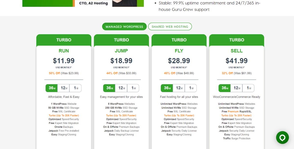 image 32 A2 Web hosting pricing