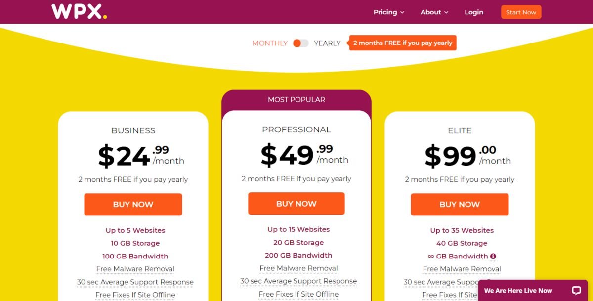 image 34 WPX Pricing