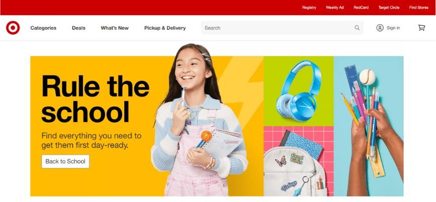 image 8 Target Homepage