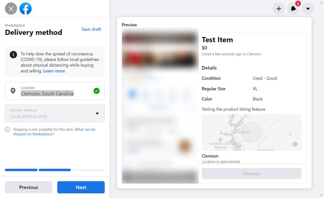 image 58 Facebook Marketplace Listing Delivery Method