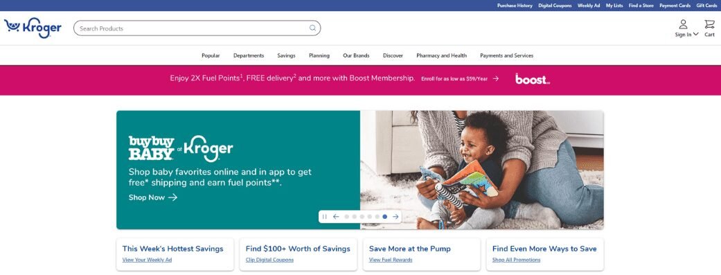 image 21 Kroger Homepage