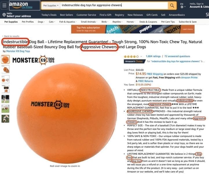 image 4 When you use the right keywords in your product listing and make the content details enticing, this will help to improve your ranking according to the algorithm.