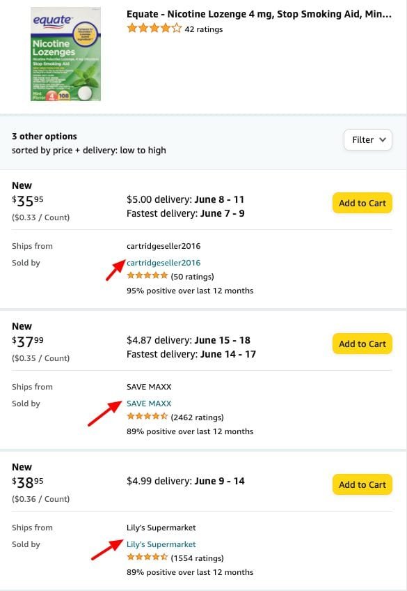 image 5 Example of Retail Arbitrage