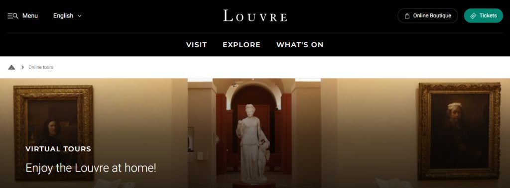 the louvre virtual tour Louvre virtual tour