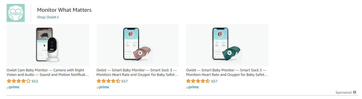 image 70 product listing of baby monitors