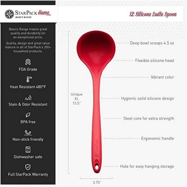img 5eff6f19549e8 Screenshot of StarPack's product description of a red ladle.