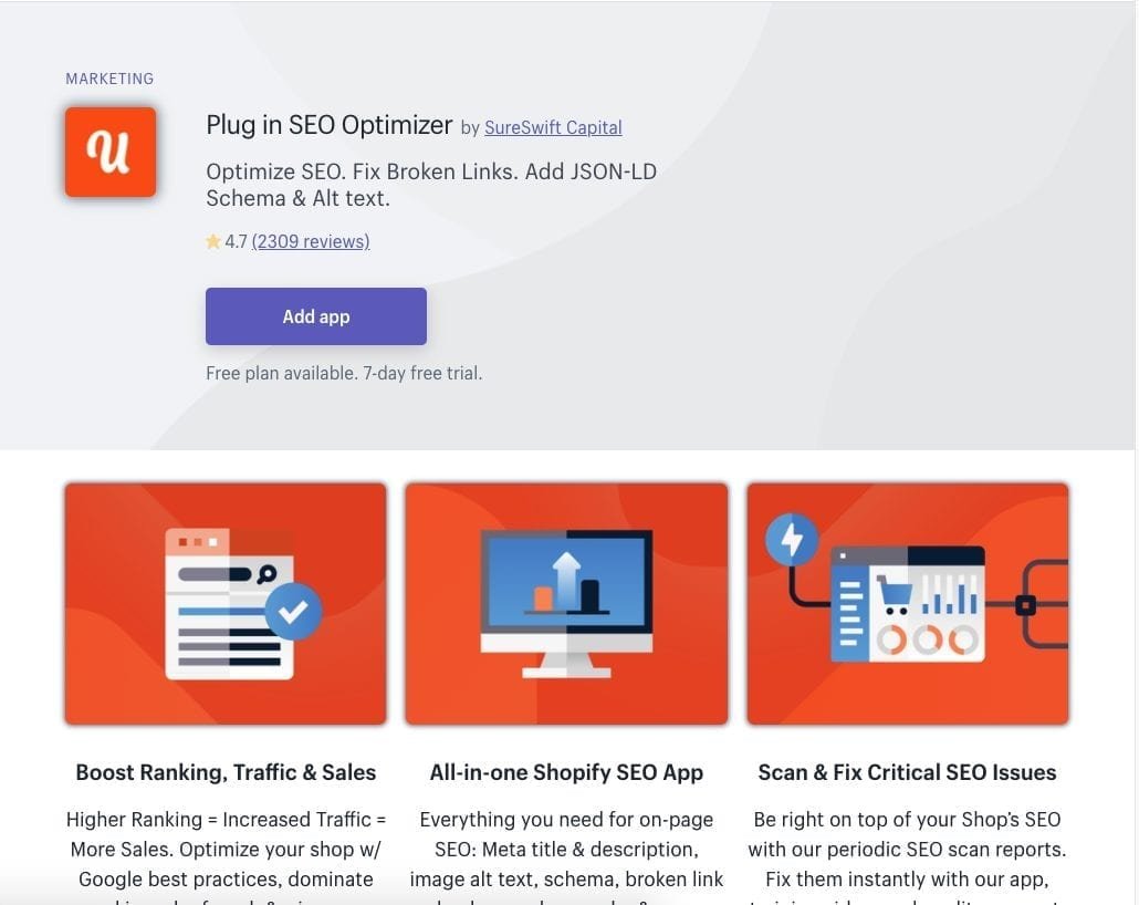 img 6061e28f48661 Plugin SEO Optimizer Shopify app