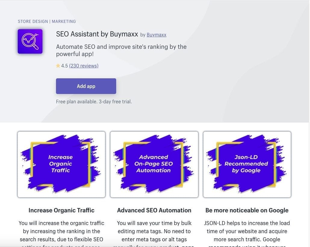 img 6061e29154d8e SEO Assistant by Buymaxx Shopify app