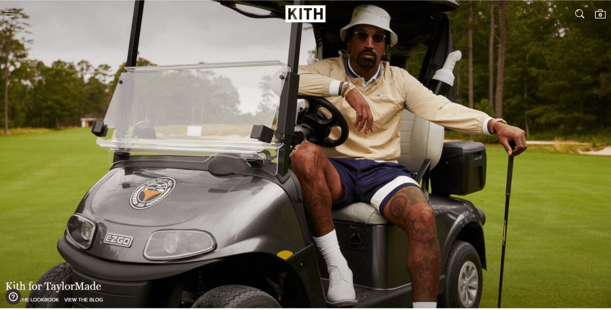kith.com Screenshot Kith Homepage