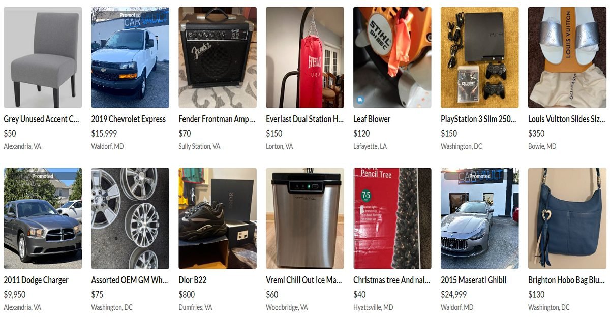 Ofrecer Página de inicio de OfferUp