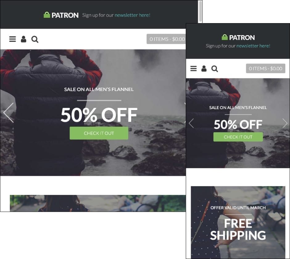 Patron Patron Theme