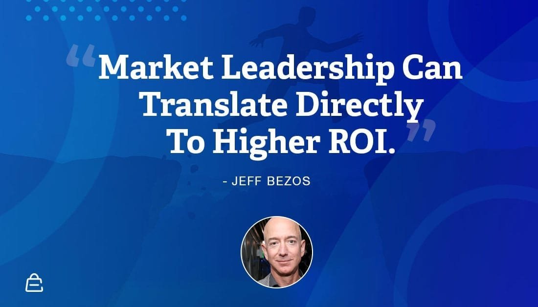 Quote 28 Jeff Bezos Higher ROI Quote 28 Jeff Bezos Higher Roi