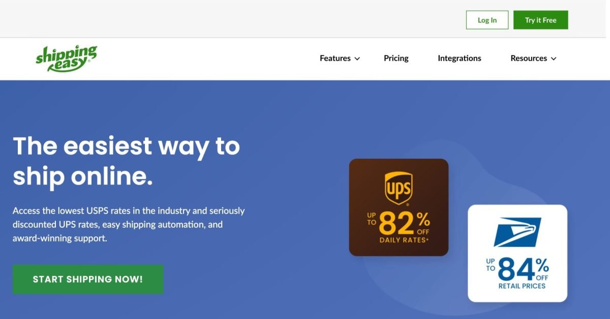 ShippingEasy Shipping Software and Discounted Rates ShippingEasy ShippingEasy