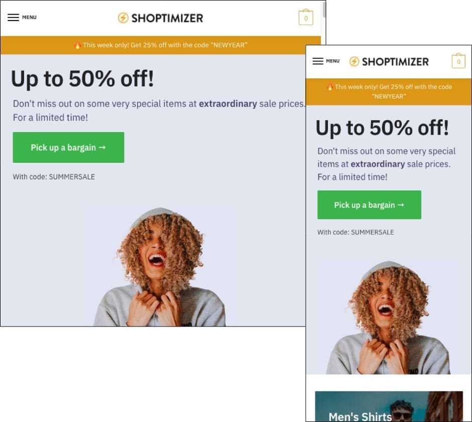 Shoptimizer Shoptimizer Theme