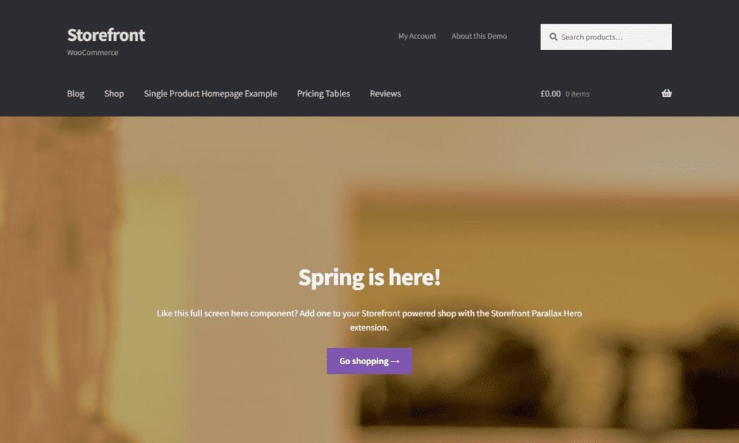 themes.woocommerce.com storefront Screenshot WooCommerce Storefront Theme