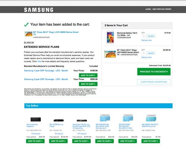 UX Best Practices Add To Cart After the button is clicked, it is very clear the product was added. Users are sent right to the shopping page.