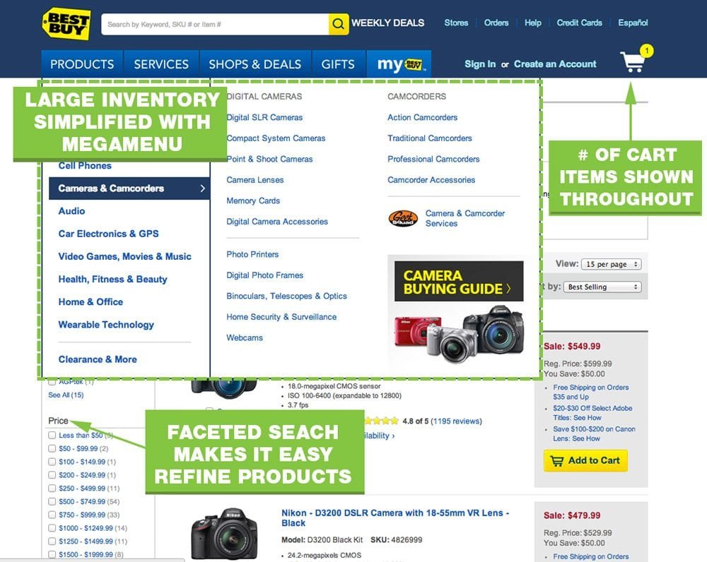 UX Best Practices Best Buy Navitation UX-Best-Practices-Best-Buy-Navigation