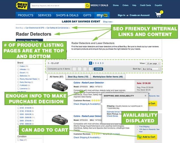 UX Best Practices Best Buy Best Buy nails the basics.