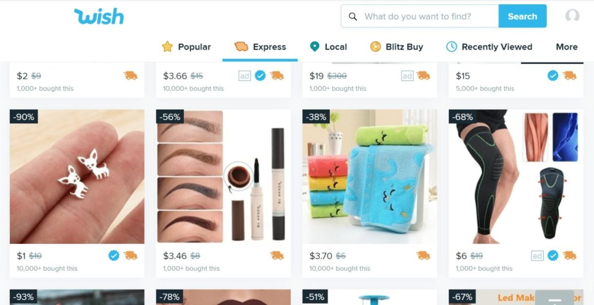 Wish with Wish Express tags Wish with Wish Express tags