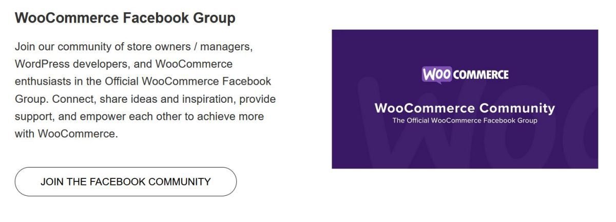 Woocommerce community Woocommerce community