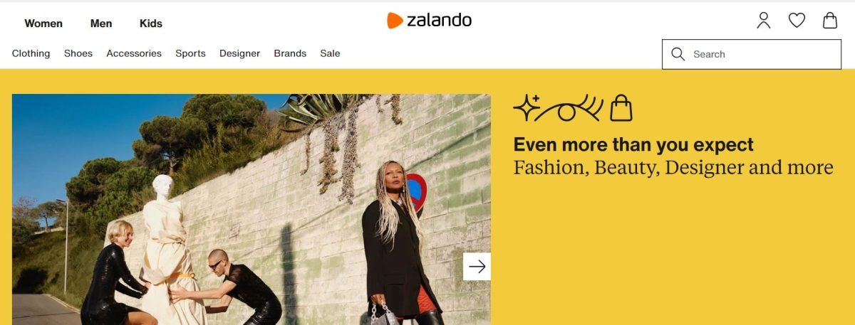 zalando zalando homepage