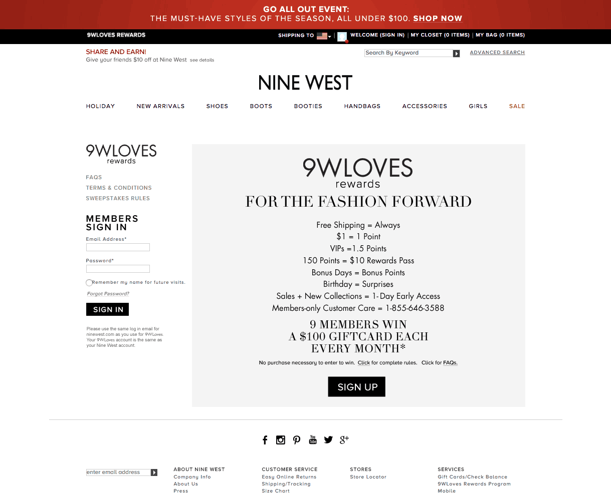 9WLOVES Handbags for Women Nine West 9WLOVES Is Nine West Points Based Rewards Program
