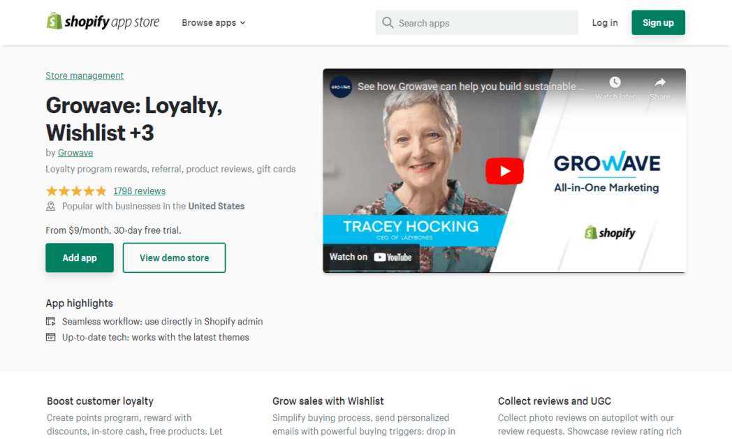 apps.shopify.com growaveScreenshot apps.shopify.com growaveScreenshot
