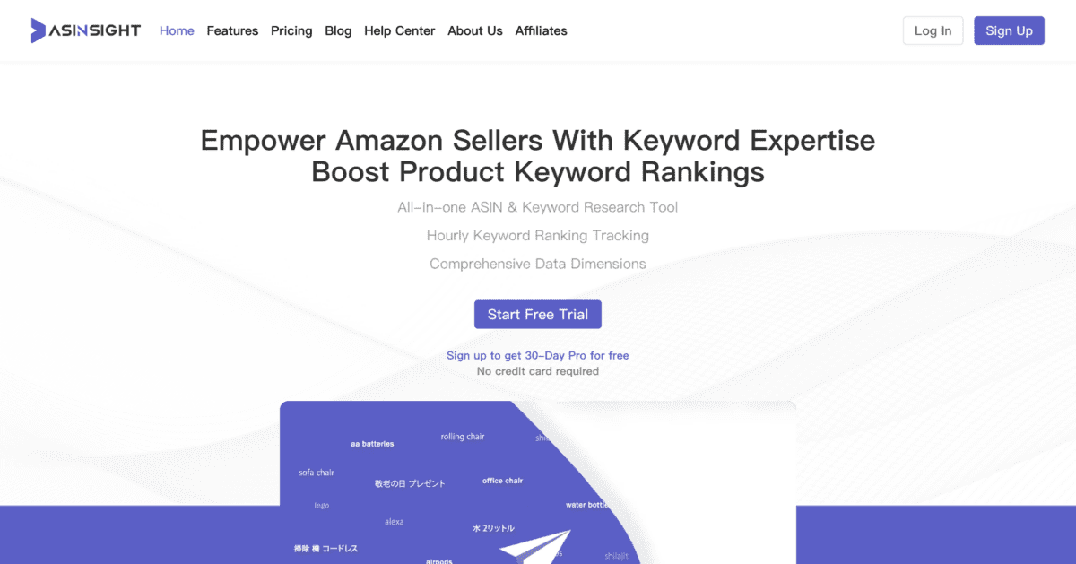 ASINSIGHT Hourly Amazon Keyword ASIN Research Tool for FBA Seller ASINSIGHT